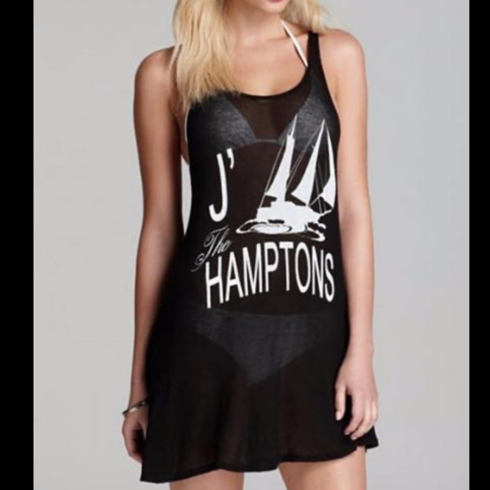 Wildfox Hamptons Sweater Tank Coverup Dress